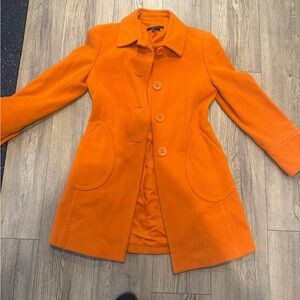 Women's Orange Coat
